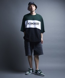 23 THREE BLOCK SS/DC半袖ロゴTシャツ