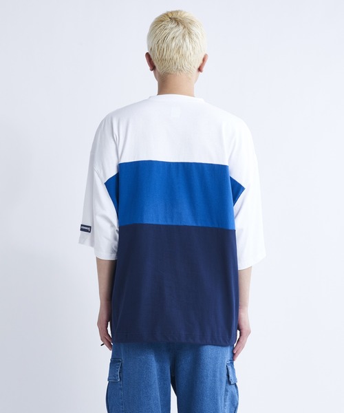 DC SHOES(ディーシーシューズ)の「23 THREE BLOCK SS/DC半袖ロゴTシャツ(Tシャツ/カットソー・メンズ・ブラック/グリーン/ホワイト・MEDIUM/LARGE/X-LARGE)」の8枚目の写真