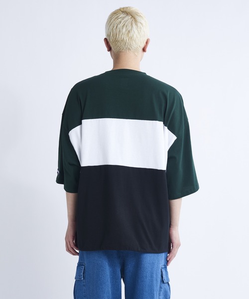DC SHOES(ディーシーシューズ)の「23 THREE BLOCK SS/DC半袖ロゴTシャツ(Tシャツ/カットソー・メンズ・ブラック/グリーン/ホワイト・MEDIUM/LARGE/X-LARGE)」の13枚目の写真
