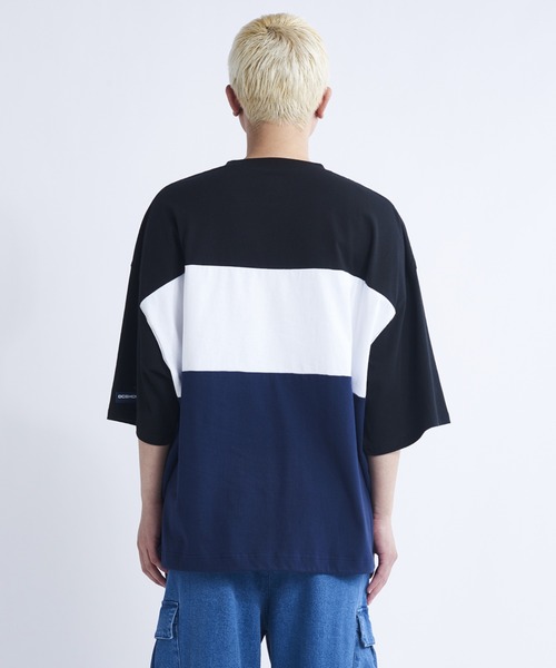 DC SHOES(ディーシーシューズ)の「23 THREE BLOCK SS/DC半袖ロゴTシャツ(Tシャツ/カットソー・メンズ・ブラック/グリーン/ホワイト・MEDIUM/LARGE/X-LARGE)」の11枚目の写真