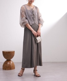 Pal collection | チュールカーディガンセットワンピース(ワンピース)