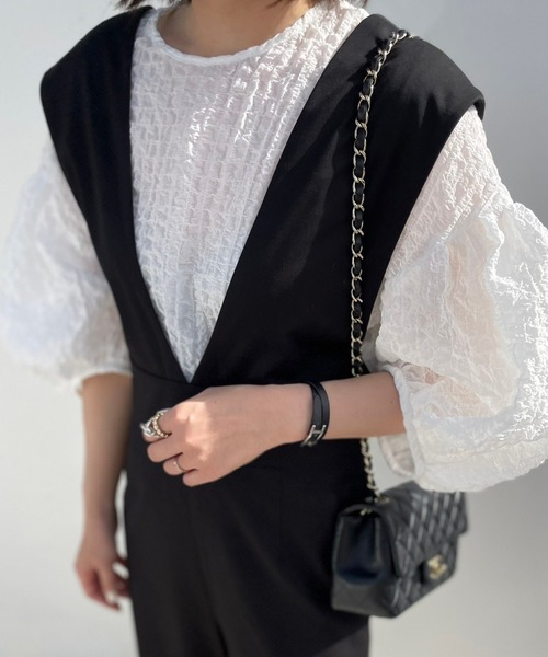 CREO STORE（クレオストア）の「【WELVE】ボリュームスリーブブラウス
