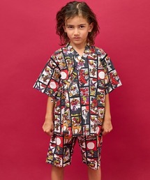 HYSTERIC MINI（ヒステリックミニ）の「HANAFUDA MINI総柄 甚平