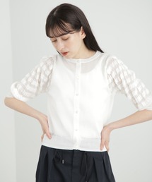 ◆シアーショートスリーブカーディガン