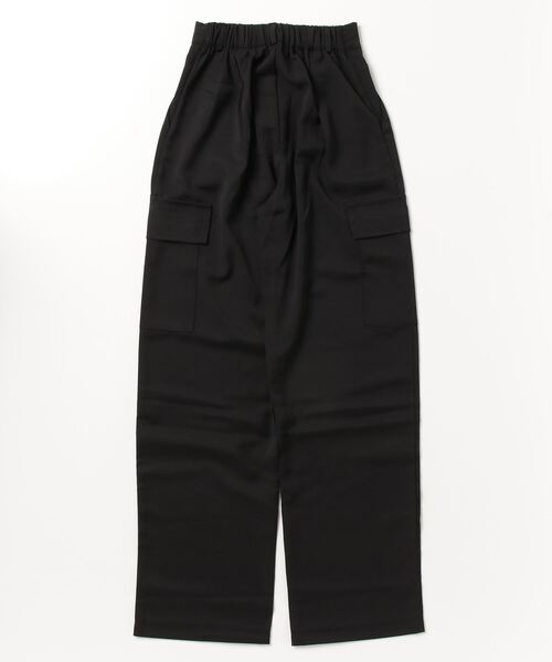 gossip！ロサンゼルス（ゴシップロサンゼルス）の「ストレートカーゴパンツ（カーゴパンツ・レディース・ブラック/ブラウン・FREE）」の12枚目の写真