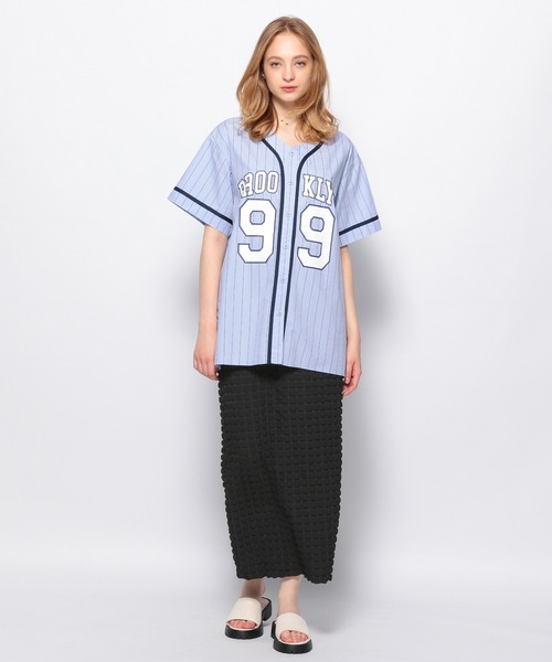 FOREVER 21（フォーエバー トゥエンティーワン）の「ポコポコナロースカート（スカート・レディース・パープル/ホワイト/ブラック・SMALL/MEDIUM）」の20枚目の写真