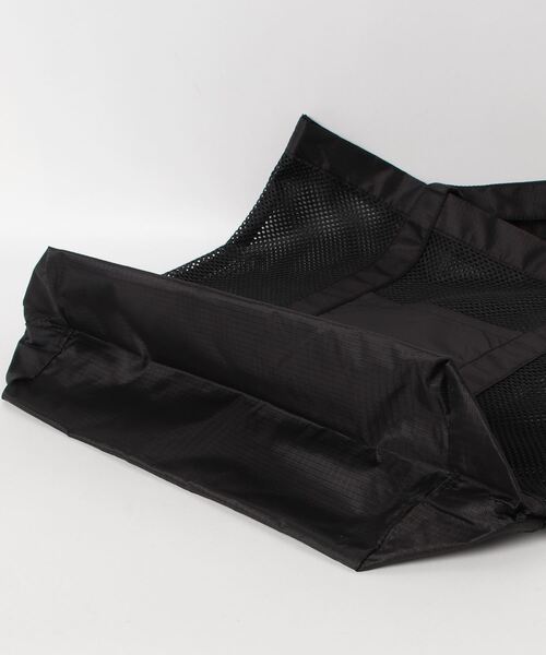 United Athle（ユナイテッドアスレ）の「【UNITED ATHLE】ユナイテッドアスレ ライトナイロン リップストップ メッシュ トートバッグ 1418（トートバッグ・レディース・ダークベージュ/オリーブ/ブラック・FREE）」の5枚目の写真