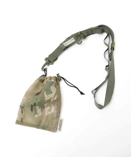 WILDERNESS EXPERIENCE（ウィルダネスエクスペリエンス）の「【WILDERNESS EXPERIENCE/ウィルダネスエクスペリエンス】フィールドマルチストラップ/ユニセックス（ショルダーバッグ・メンズ・ブラック/カーキ/ダークベージュ・フリー）」の3枚目の写真