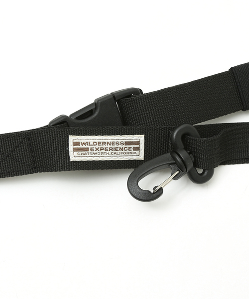 WILDERNESS EXPERIENCE（ウィルダネスエクスペリエンス）の「【WILDERNESS EXPERIENCE/ウィルダネスエクスペリエンス】フィールドマルチストラップ/ユニセックス（ショルダーバッグ・メンズ・ブラック/カーキ/ダークベージュ・フリー）」の5枚目の写真