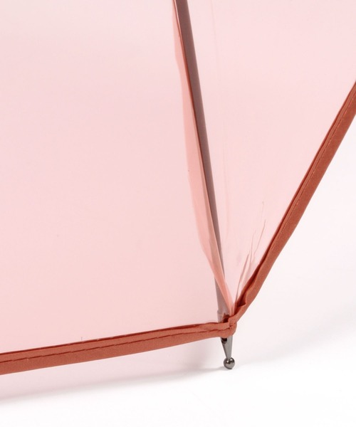 LEPSIM（レプシィム）の「バンブーカラービニール傘　183511（長傘・レディース・グリーン/ブラウン/オレンジ・ONE SIZE）」の9枚目の写真