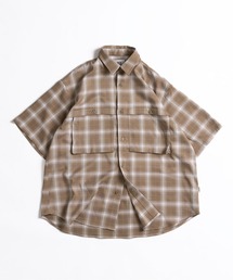 WETTEMPT（ウィテンプト）の「DOUBLE POCKET OMBRE CHECK SHIRT / ダブルポケットオンブレチェックシャツ（シャツ/ブラウス・メンズ）」