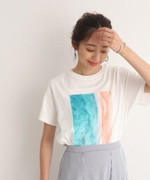 Cutie Blonde | 【接触冷感/プチプラ】大人のアクティブコーデに！ ベーシックプリント アソートTシャツ(Tシャツ/カットソー)