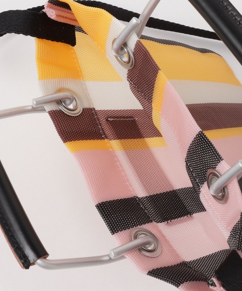 MARNI MARKET(マルニマーケット)の「ストライプミニショルダーバッグ(ショルダーバッグ・レディース・ピンク系その他・FREE)」の5枚目の写真