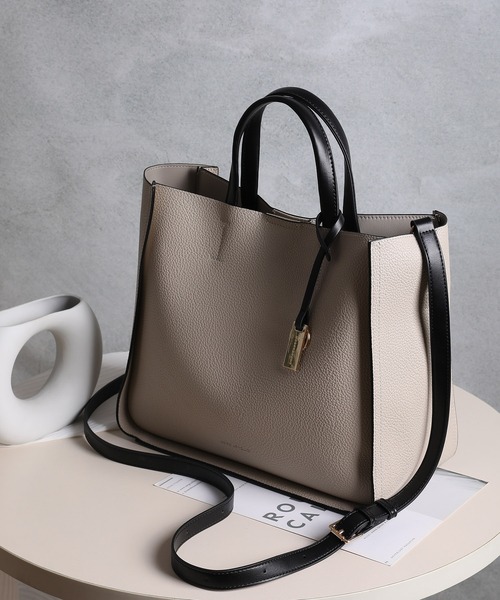 MERCURYDUO/マーキュリーデュオ】ラージポケット 2WAY ラージトート  