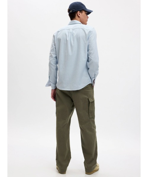 GAP(ギャップ)の「ウォッシュウェル リラックス ユーティリティ カーゴパンツ(カーゴパンツ・メンズ・カーキ/ブラック/グリーン系カモフラージュ/ベージュ・28/30/30/30/32/30/29/30/31/30/34/32/31/32/32/32/33/32/36/32)」の13枚目の写真