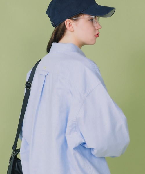 PARROTT CANVAS(パロットキャンバス)の「PARROTT CANVAS/パロットキャンバス PCM BUTTON DOWN SHIRT-OXFORD オックスフォードシャツ(シャツ/ブラウス・レディース・サックスブルー・M)」の17枚目の写真