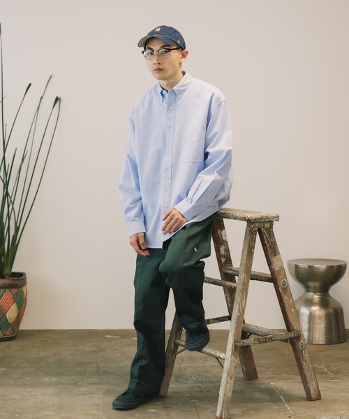 PARROTT CANVAS(パロットキャンバス)の「PARROTT CANVAS/パロットキャンバス PCM BUTTON DOWN SHIRT-OXFORD オックスフォードシャツ(シャツ/ブラウス・レディース・サックスブルー・M)」の22枚目の写真