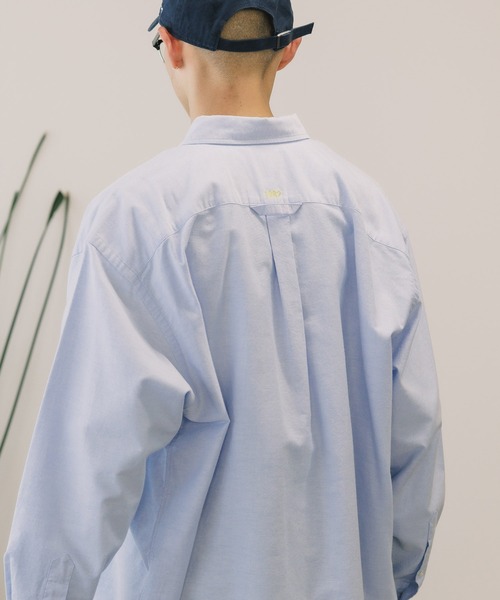 PARROTT CANVAS(パロットキャンバス)の「PARROTT CANVAS/パロットキャンバス PCM BUTTON DOWN SHIRT-OXFORD オックスフォードシャツ(シャツ/ブラウス・レディース・サックスブルー・M)」の21枚目の写真