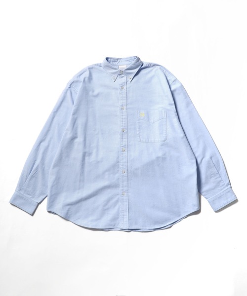 PARROTT CANVAS(パロットキャンバス)の「PARROTT CANVAS/パロットキャンバス PCM BUTTON DOWN SHIRT-OXFORD オックスフォードシャツ(シャツ/ブラウス・レディース・サックスブルー・M)」の10枚目の写真