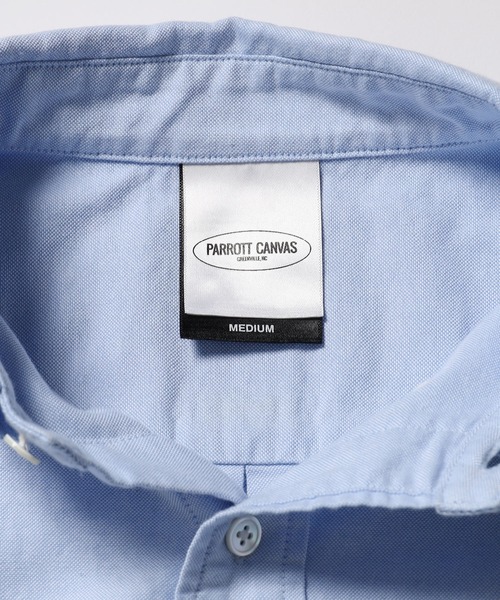 PARROTT CANVAS(パロットキャンバス)の「PARROTT CANVAS/パロットキャンバス PCM BUTTON DOWN SHIRT-OXFORD オックスフォードシャツ(シャツ/ブラウス・レディース・サックスブルー・M)」の5枚目の写真