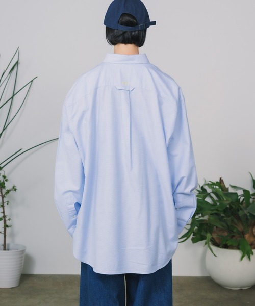 PARROTT CANVAS(パロットキャンバス)の「PARROTT CANVAS/パロットキャンバス PCM BUTTON DOWN SHIRT-OXFORD オックスフォードシャツ(シャツ/ブラウス・レディース・サックスブルー・M)」の3枚目の写真