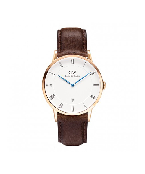 bpr BEAMS（ビーピーアール ビームス ）の「DANIEL WELLINGTON / Dapper GOLD 38mm（アナログ腕時計・メンズ・ブラック/ブラウン/ダークブラウン/ブラウン系その他・フリー）」の3枚目の写真