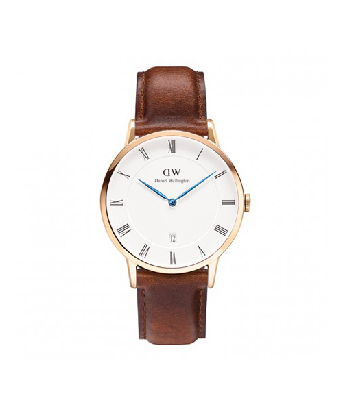 bpr BEAMS（ビーピーアール ビームス ）の「DANIEL WELLINGTON / Dapper GOLD 38mm（アナログ腕時計・メンズ・ブラック/ブラウン/ダークブラウン/ブラウン系その他・フリー）」の4枚目の写真