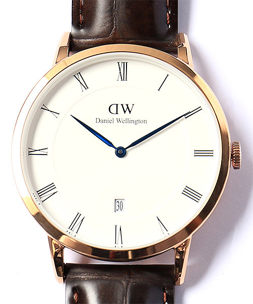 bpr BEAMS（ビーピーアール ビームス ）の「DANIEL WELLINGTON / Dapper GOLD 38mm（アナログ腕時計・メンズ・ブラック/ブラウン/ダークブラウン/ブラウン系その他・フリー）」の6枚目の写真
