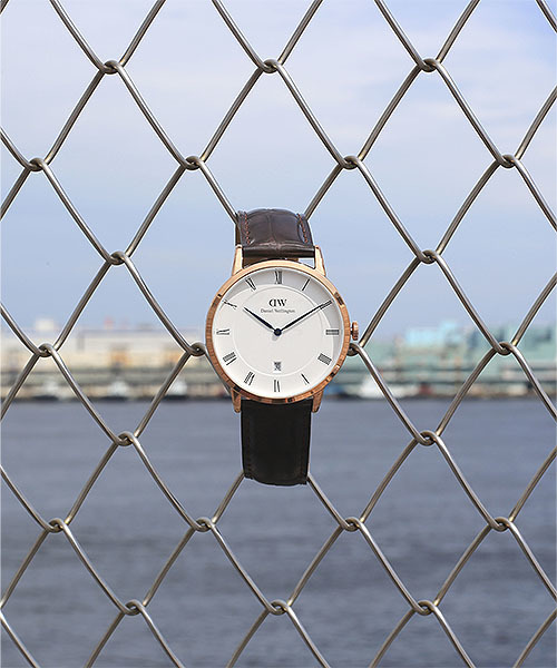 bpr BEAMS（ビーピーアール ビームス ）の「DANIEL WELLINGTON / Dapper GOLD 38mm（アナログ腕時計・メンズ・ブラック/ブラウン/ダークブラウン/ブラウン系その他・フリー）」の13枚目の写真