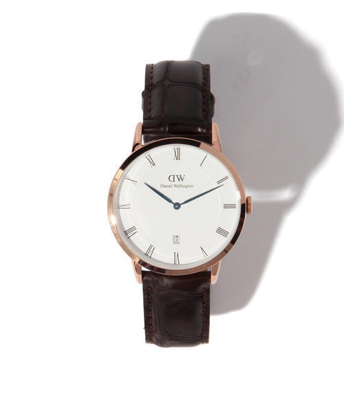 bpr BEAMS（ビーピーアール ビームス ）の「DANIEL WELLINGTON / Dapper GOLD 38mm（アナログ腕時計・メンズ・ブラック/ブラウン/ダークブラウン/ブラウン系その他・フリー）」の20枚目の写真
