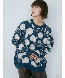Disney | 【Disney】ミッキー/フェイスジャガードニット(ニット/セーター)