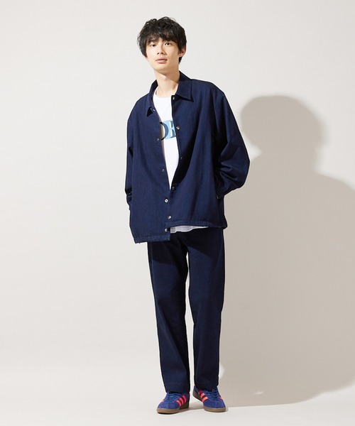 ZOZO限定】DENIM COACH JKT / デニム コーチジャケット（デニム 