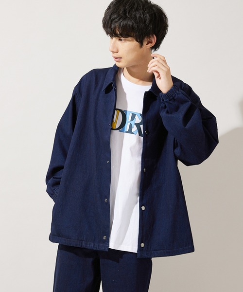 ZOZO限定】DENIM COACH JKT / デニム コーチジャケット（デニム