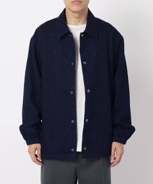 ZOZO限定】DENIM COACH JKT / デニム コーチジャケット（デニム