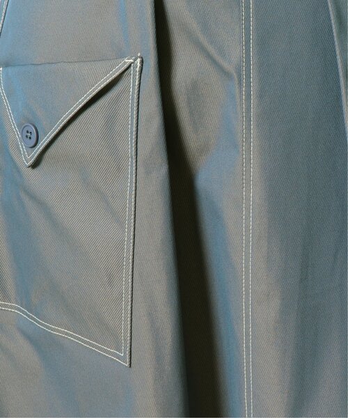 DOUBLE NAME（ダブルネーム）の「グロッシーウエストギャザースカート（スカート・レディース・キナリ/ピンク/ブルー・FREE）」の11枚目の写真