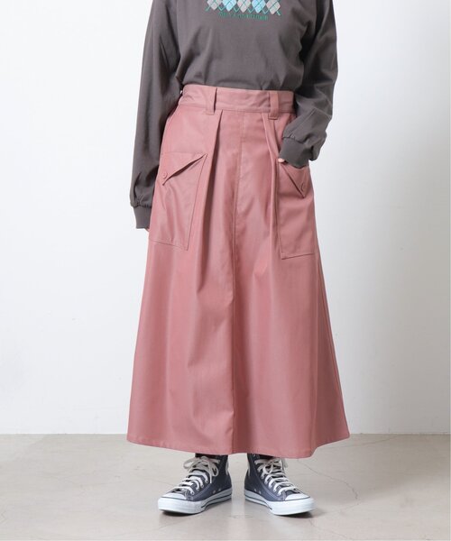 DOUBLE NAME（ダブルネーム）の「グロッシーウエストギャザースカート（スカート・レディース・キナリ/ピンク/ブルー・FREE）」の15枚目の写真