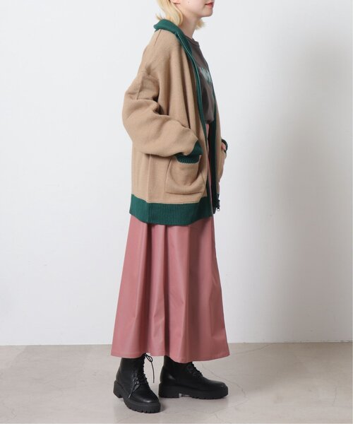 DOUBLE NAME（ダブルネーム）の「グロッシーウエストギャザースカート（スカート・レディース・キナリ/ピンク/ブルー・FREE）」の22枚目の写真