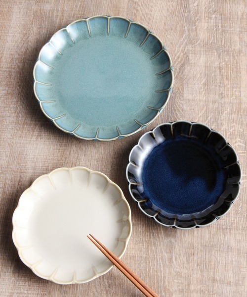 studio CLIP(スタディオクリップ)の「【daily CLIP】マムアンティークプレートM(食器・レディース・ネイビー/ホワイト/グリーン・FREE)」の4枚目の写真