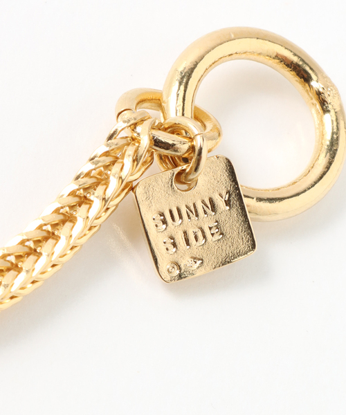 on the sunny side of the street(オンザサニーサイドオブザストリート)の「【On The Sunny Side Of The Street】Foxtail Chain Bracelet(リング・メンズ・ゴールド・FREE)」の5枚目の写真
