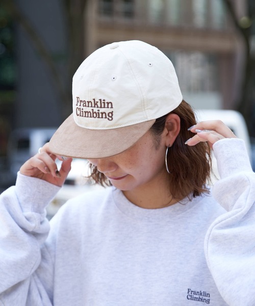 Franklin Climbing(フランクリンクライミング)の「【Franklin Climbing】バイカラーCAP(キャップ・メンズ・ホワイト系その他/ネイビー・ONE SIZE)」の4枚目の写真