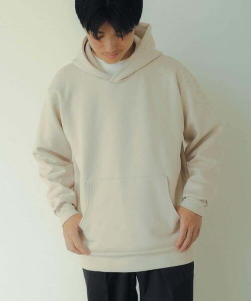 ITEMS URBANRESEARCH(アイテムズ アーバンリサーチ)の「TRストレッチダンボール プルオーバーパーカー(パーカー・メンズ・グレー系その他/ブルー/グレー/ブラック・LARGE/MEDIUM)」の19枚目の写真