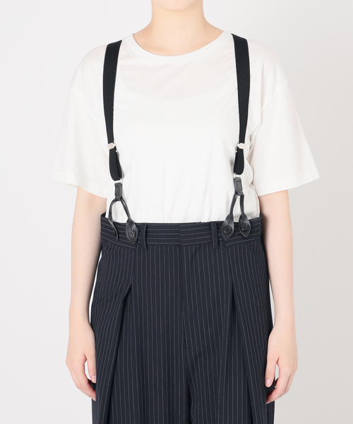PROVOKE （プロヴォーク）の「【PROVOKE/プロヴォーク】dad suspenders pants（スラックス・レディース・ライトグレー/ネイビー・38/36）」の12枚目の写真