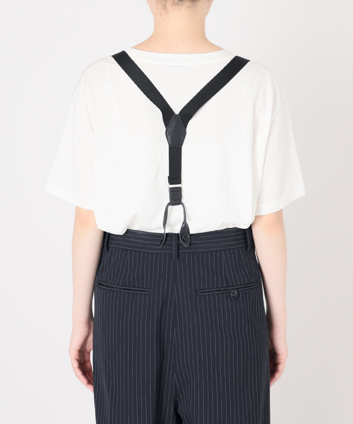 PROVOKE （プロヴォーク）の「【PROVOKE/プロヴォーク】dad suspenders pants（スラックス・レディース・ライトグレー/ネイビー・38/36）」の13枚目の写真