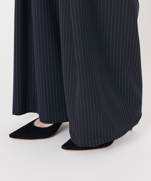 PROVOKE （プロヴォーク）の「【PROVOKE/プロヴォーク】dad suspenders pants（スラックス・レディース・ライトグレー/ネイビー・38/36）」の18枚目の写真