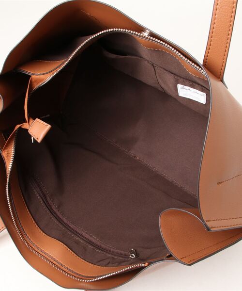 Legato Largo（レガートラルゴ）の「Legato Largo / かるいかばんＰＵ　Ａ４トートバッグ / LH-P0003Z（トートバッグ・レディース・ベージュ系その他/ラベンダー/ベージュ/オリーブ/アイボリー/ブラック/キャメル/ライトブルー/イエロー・ONESIZE）」の19枚目の写真