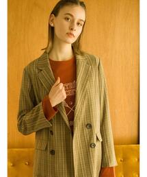 ウールライクダブルブレストジャケット