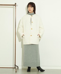 Ray BEAMS | Ray BEAMS / パターン キルティング ブルゾン(ブルゾン)