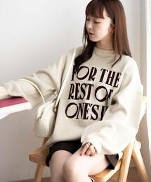 WEGO | WEGO/【23年秋冬新作】ジャガードニットビッグプルオーバー(ニット/セーター)