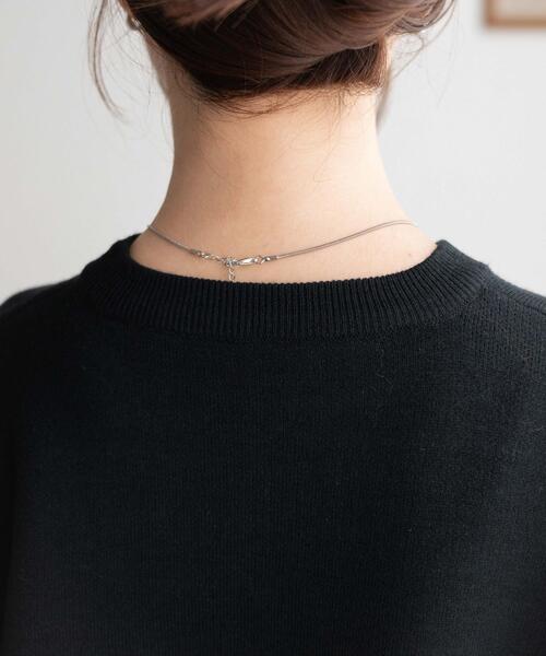 WEGO（ウィゴー）の「WEGO/ジャガードニットビッグプルオーバー（ニット/セーター・レディース・ブラック/ライトグレー/アイボリー/ネイビー・FREE）」の11枚目の写真