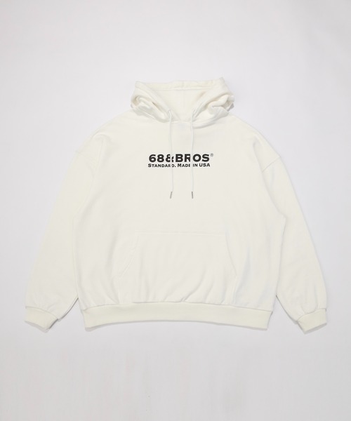 68&brothers(シックスティエイトアンドブラザーズ)の「68&BROTHERS シックスティーエイトアンドブラザーズ / "STANDARD" Hooded Sweat(パーカー・メンズ・ブラック/オフホワイト/グレー/アイボリー・X-LARGE/LARGE)」の11枚目の写真